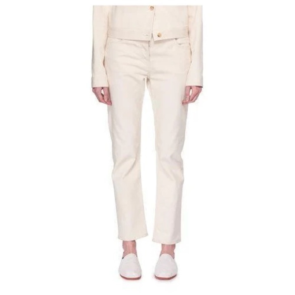 THE ROW Ashland Cropped Straight-Leg Jeans
Retail 550usd